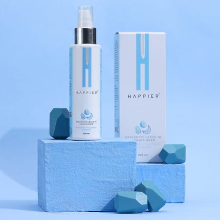 Happier Soulfruit Leave In Conditioner For Shiny Hair | Nourishes & Repair Damaged Hair - 100ml