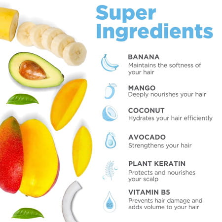 Happier Soulfruit Leave In Conditioner For Shiny Hair | Nourishes & Repair Damaged Hair - 100ml