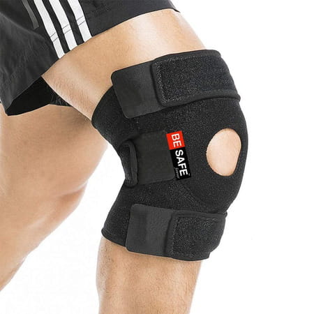 Besafe Forever Knee Cap Support Band Open Patella For Pain Relief | L | Single