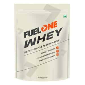 Muscleblaze Fuel One Whey Protein | 5.29 G Bcaa | 4.2 G Glutamic Acid (chocolate 1 Kg / 2.2 Lb)