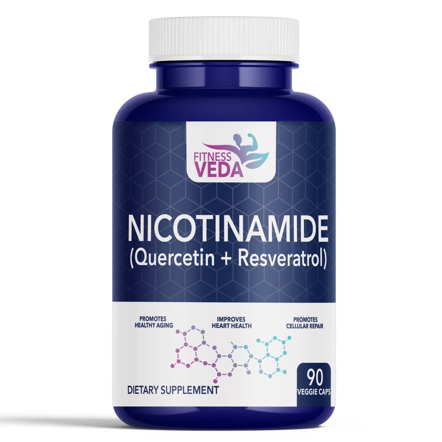 Fitness Veda Nicotinamide (quercetin + Resveratrol) Nicotinamide Mononucleotide