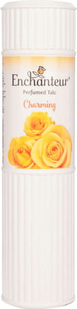 Enchanteur Charming Perfumed Talc For Women 250g With Roses Muguets & Cedarwood Extracts