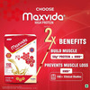 Maxvida High Protein To Help Build Muscle Mass And Strength In Adults & Elderly Vanilla Box 400 Gm