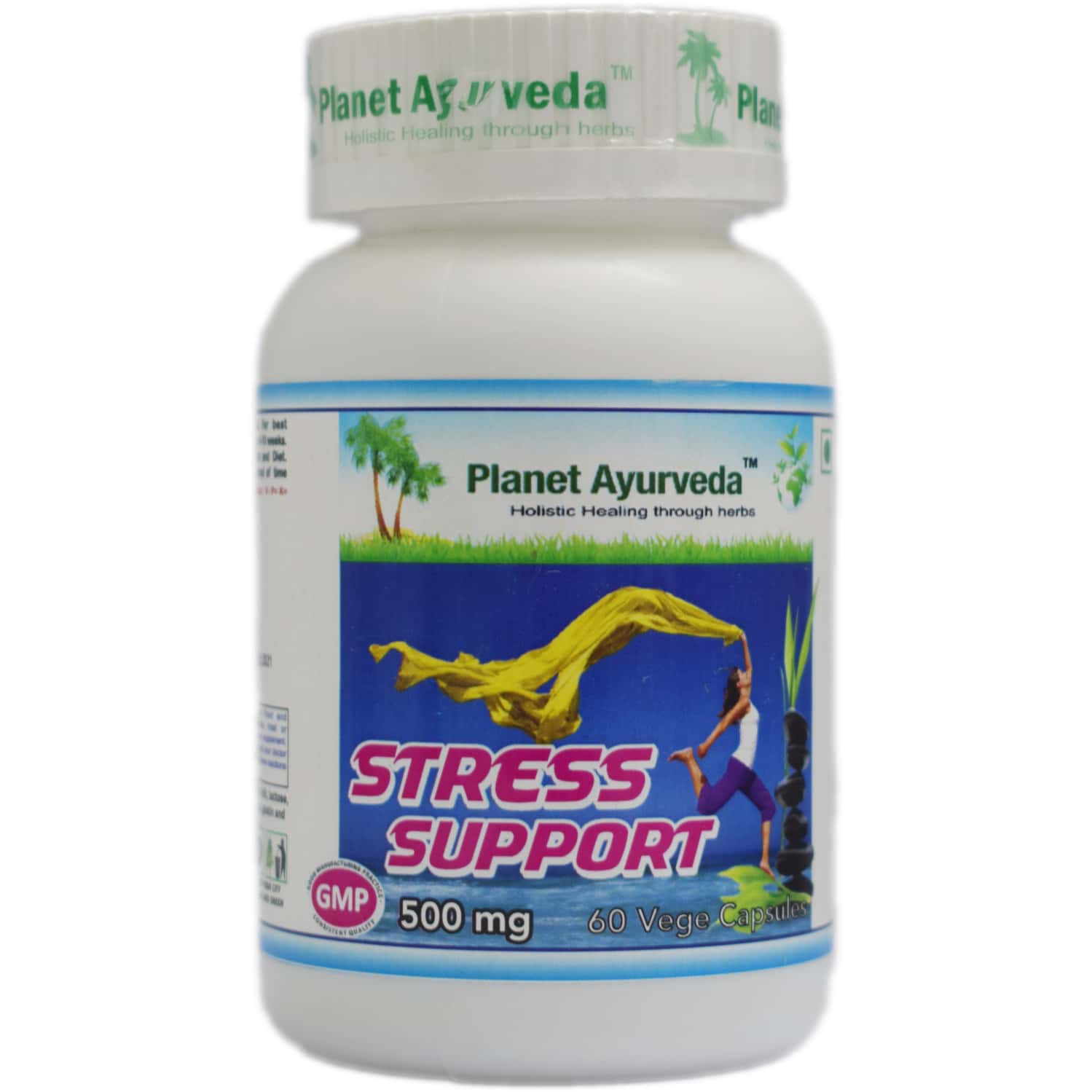 Planet Ayurveda Stress Support - 60 Capsules