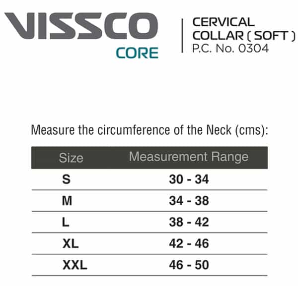 Vissco Core Cervical Collar Soft Medium