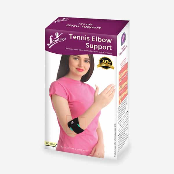 Flamingo Tennis Size L Elbow Support 1 No's