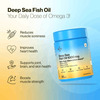Setu Deep Sea Fish Oil Softgels Ultra-Pure Marine Sourced 1000 Mg Omega 3 (180 Softgel)