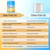 Setu Deep Sea Fish Oil Softgels Ultra-Pure Marine Sourced 1000 Mg Omega 3 (180 Softgel)