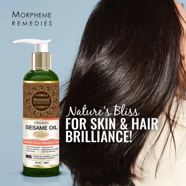 Morpheme Remedies Organic Sesame Oil - 200 Ml