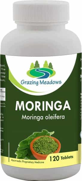 Grazing Meadows Moringa Tablets 500 Mg - 120 Tablets