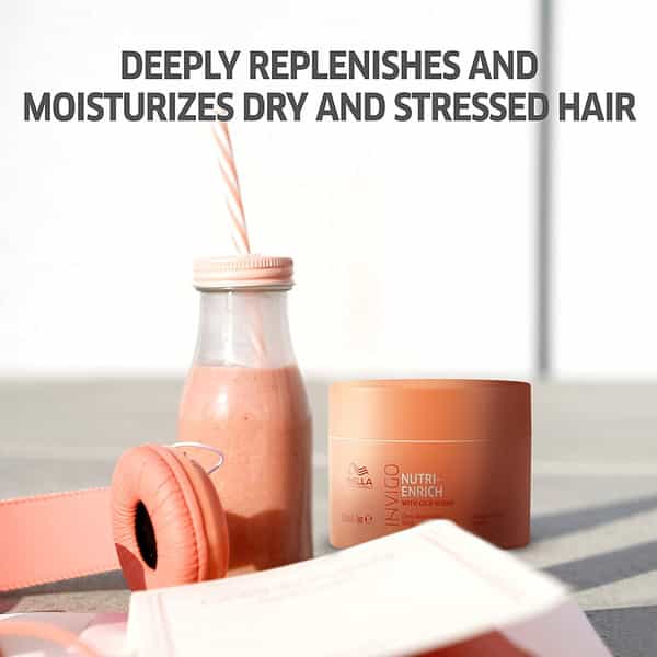 Wella Professionals Invigo Nutri-Enrich Hair Mask | 150 Ml | Hair Treatment For Dry & Damaged Hair