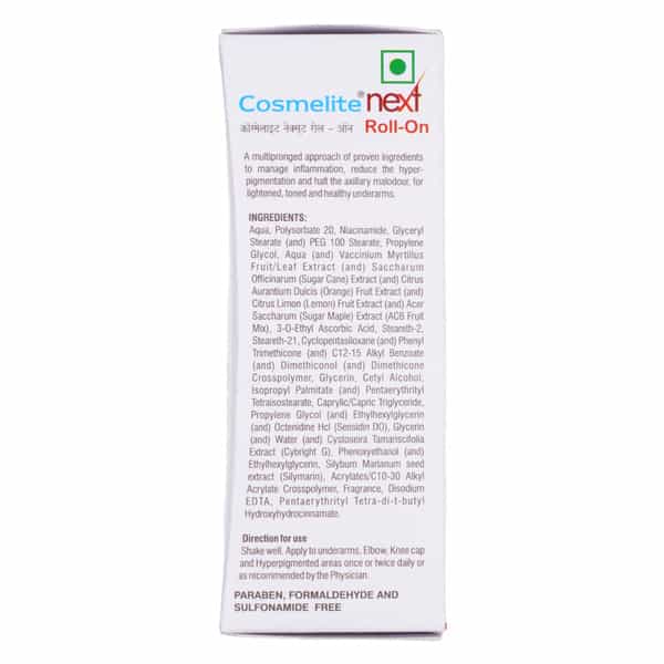 Cosmelite Next Bottle Of 50Ml Roll On