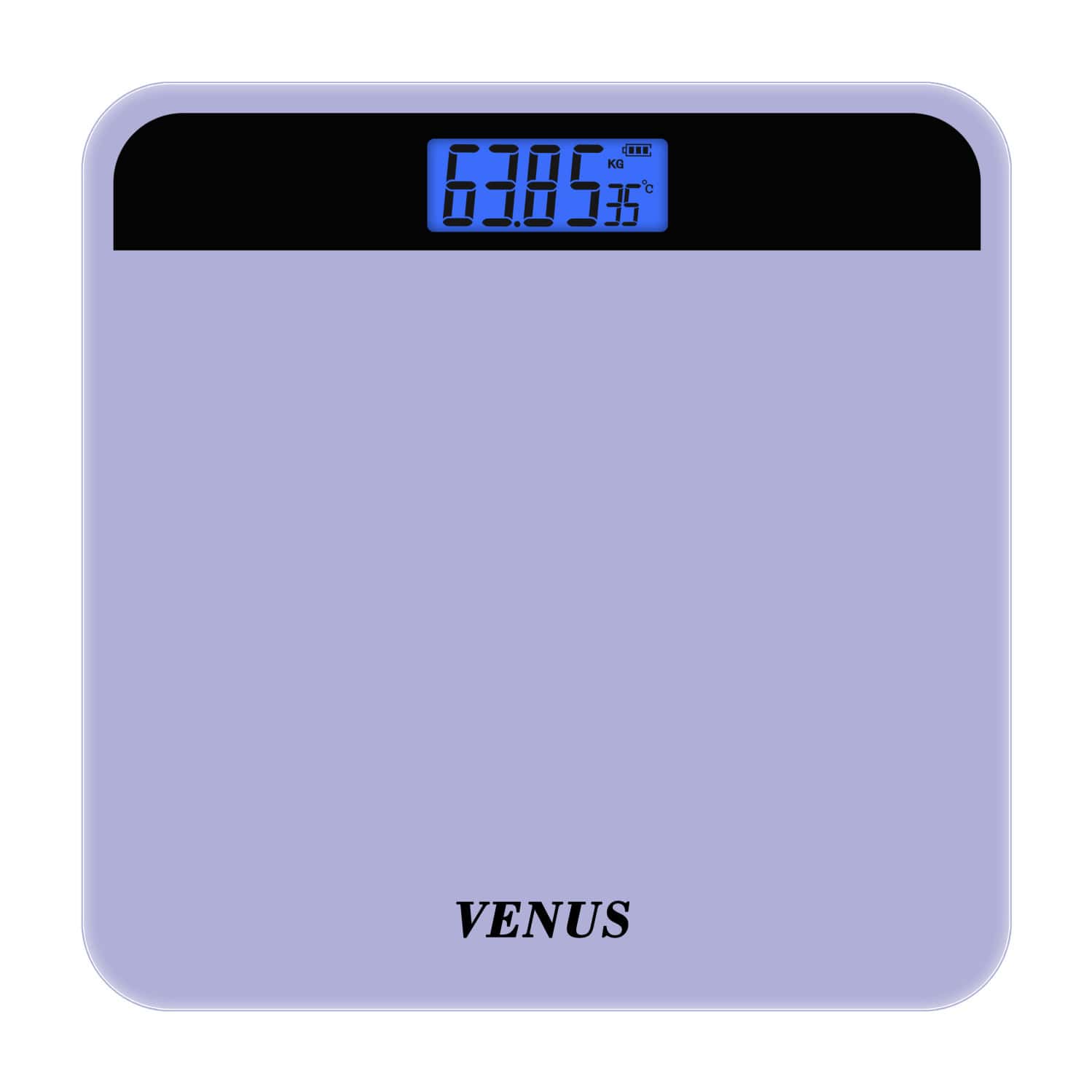 Venus (india) Electronic Digital Personal Bathroom Weight Machine | Upto 180kg | Eps-2799-new-purple