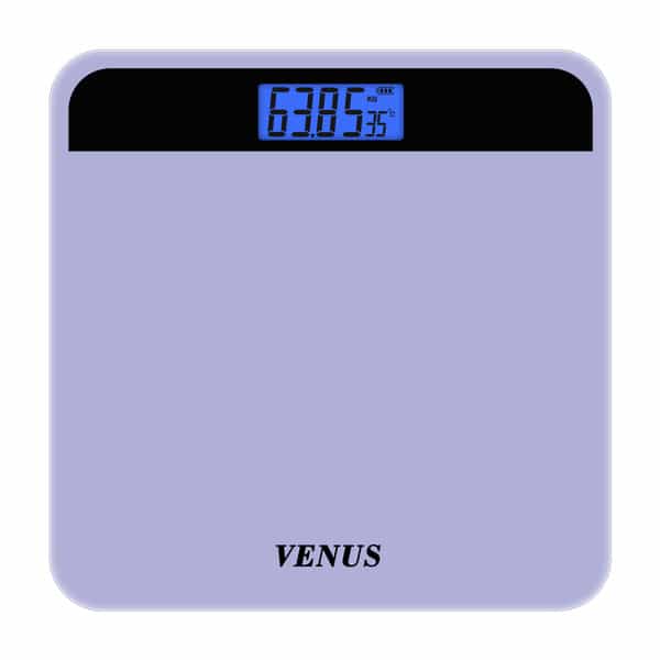 Venus (India) Electronic Digital Personal Bathroom Weight Machine | Upto 180Kg | Eps-2799-New-Purple