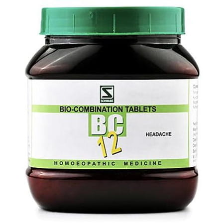 Dr. Willmar Schwabe India Bio-Combination 12 (Bc 12) Tablet 550 No'S