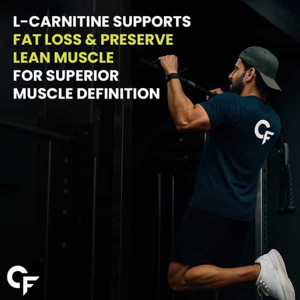 Carbamide Forte L-Carnitine L-Tartrate 1000Mg Pre & Post Workout Supplement 60 Capsules