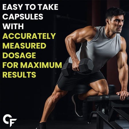 Carbamide Forte L-Carnitine L-Tartrate 1000mg Pre & Post Workout Supplement 60 Capsules