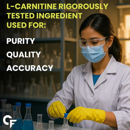 Carbamide Forte L-Carnitine L-Tartrate 1000mg Pre & Post Workout Supplement 60 Capsules