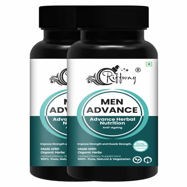 Men Advance Wellness Energy Capsule For Men | Strength & Power (60 Caps)