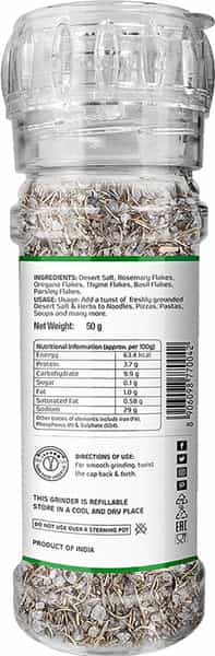 Lunn Desert Salt & Herbs 50G Each (Pack Of 2)