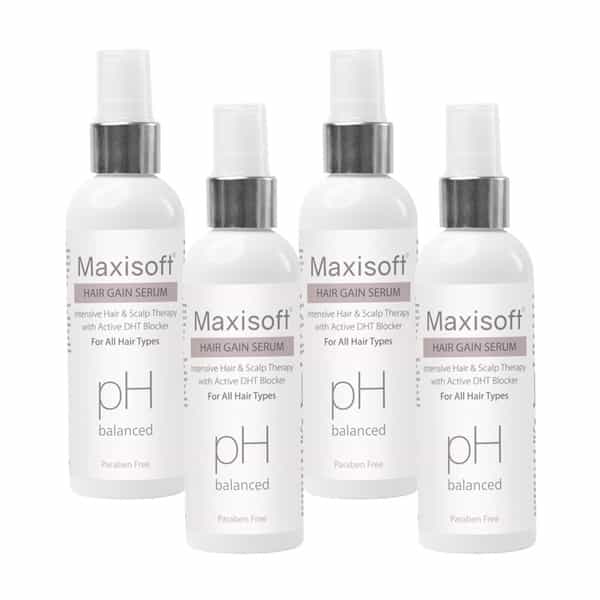 Maxisoft Hair Gain Serum | For All Hair Types | Bottle | 100 Ml | Pack Of 2
