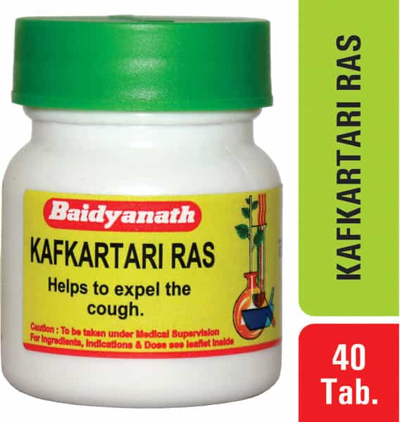 Baidyanath Asli Ayurved Kafakartari Ras 40 Tablets (Pack Of 2)