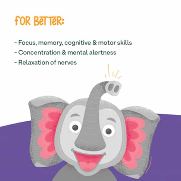 Oziva Kids Superfood Brain Multi Gummies (30 Gummies)