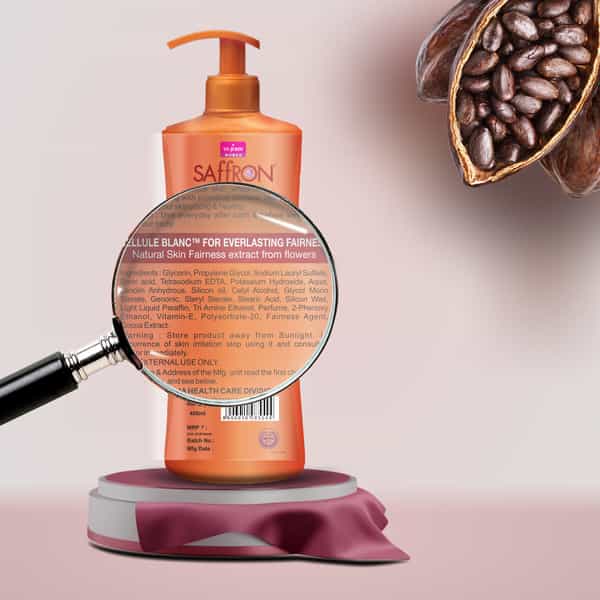 Vi-John Saffron Cocoa Butter Fairnes Body Lotion For Men & Women 400Ml