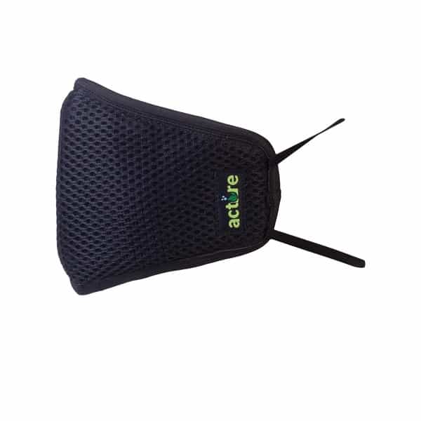 Acture Airmesh Ayurvedic Black Mask