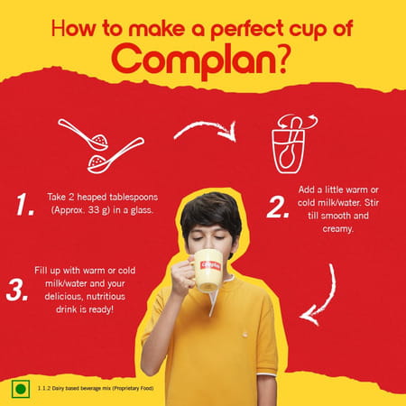 Complan New Royal Chocolate Powder | Jar 500 G