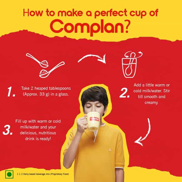 Complan New Royal Chocolate Powder | Jar 500 G