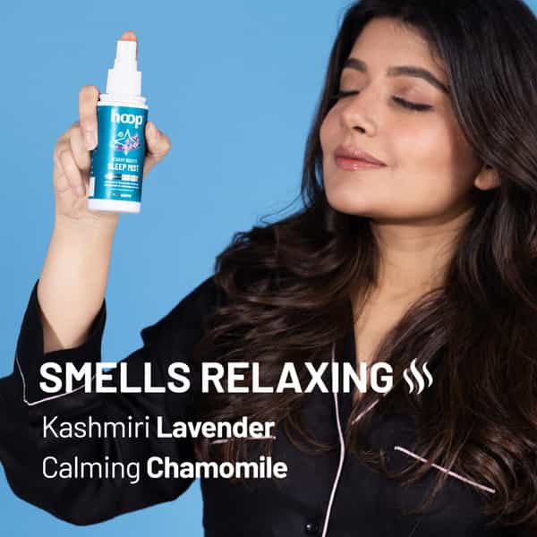 Hoop Sleep Mist - Lavender Pillow Spray For Better Sleep Quality | Good Sleep Aid (100Ml)