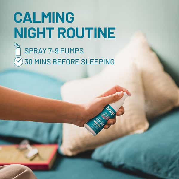 Hoop Sleep Mist - Lavender Pillow Spray For Better Sleep Quality | Good Sleep Aid (100Ml)