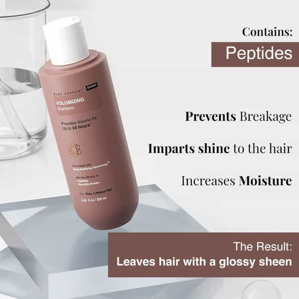 Bare Anatomy Expert Volumizing Hair Shampoo For Thicker | Fuller And Healthy Hair | 250 Ml