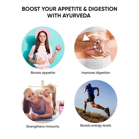 Dr. Vaidya'S New Appetite Booster Pack - Improve Appetite And Digestion