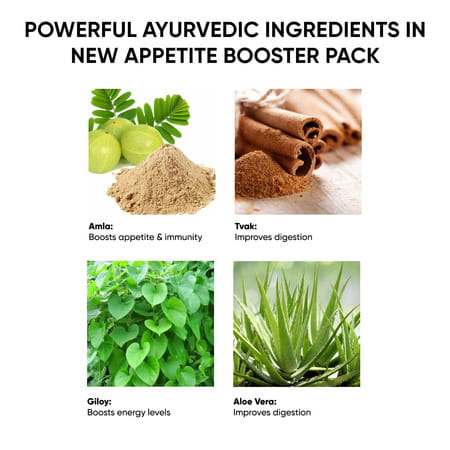 Dr. Vaidya'S New Appetite Booster Pack - Improve Appetite And Digestion