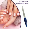 Sanfe Selfly Nail Filer | 1 Piece | Nickel Plated Surface | Helps To Gently Smooth Nail