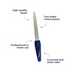 Sanfe Selfly Nail Filer | 1 Piece | Nickel Plated Surface | Helps To Gently Smooth Nail
