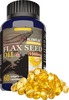 Alvizia Alenflax Cold Pressed Flaxseed Oil 1000 Mg Capsules Bottle Of 60