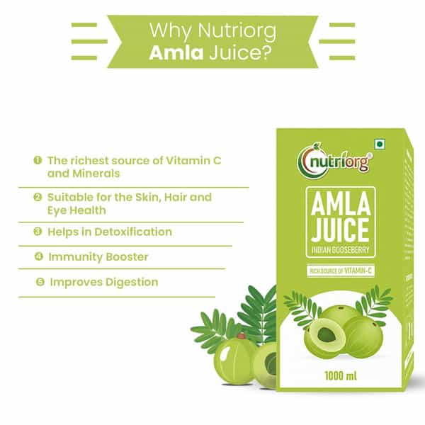 Nutriorg Amla Juice 1000Ml