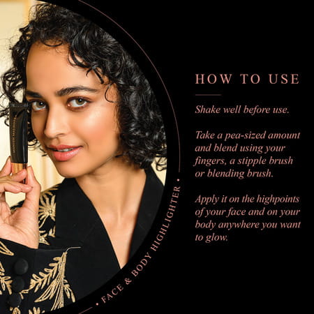 Manish Malhotra Beauty By Myglamm Face & Body Highlighter-Quartz