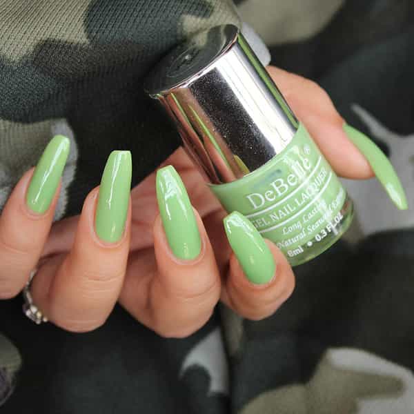Debelle Gel Nail Polish Combo Set Of 4 Pastel Green 32 Ml(8 Ml Each)