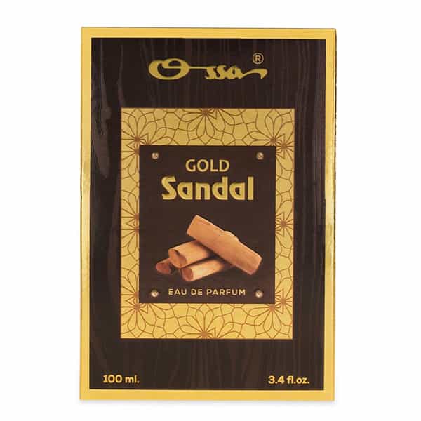 Ossa Gold Sandal Eau De Parfum | Woody Notes | For Men And Women | 100 Ml