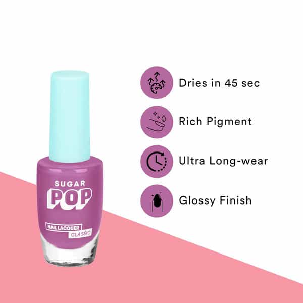 Sugar Pop Nail Lacquer 09 Lilac Rush