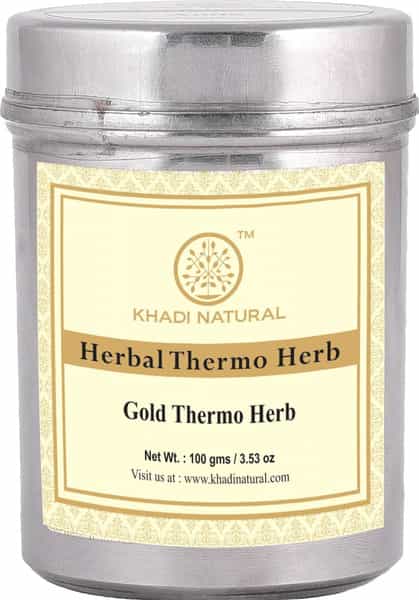 Khadi Natural Herbal Gold Thermo Herb - 100Gm