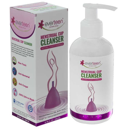 Everteen Menstrual Cup Cleanser With Plants Based Formula For Women - 2 Packs (200 Ml Each)