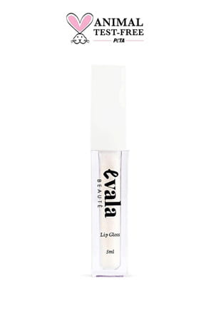 Evala Beaute-Lewk Up Lip Gloss|Hydrating Lip Gloss|Super Glossy|White|5ml