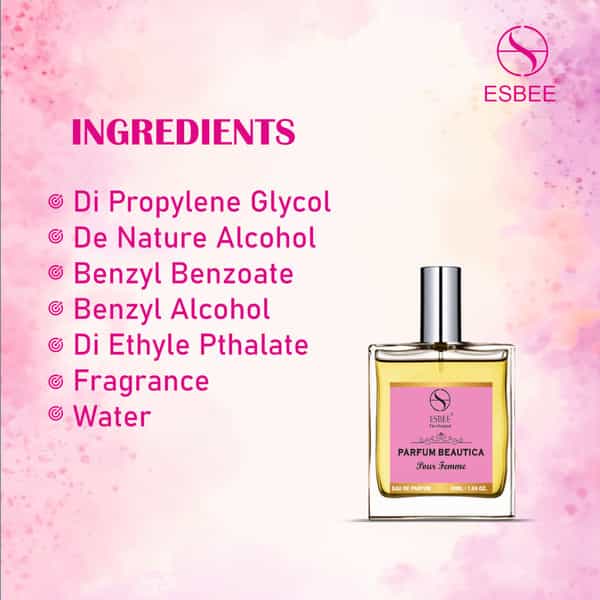 Esbee The Original Parfum Beautica | Women | Long-Lasting Luxury Perfume | 50Ml