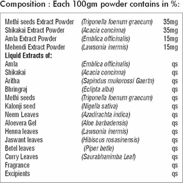 Herbal Hills Kesho Forte Ayurvedic Hair Mask Powder 120 Gms (40 Gm * 3 Pouch) (Pack Of 2)