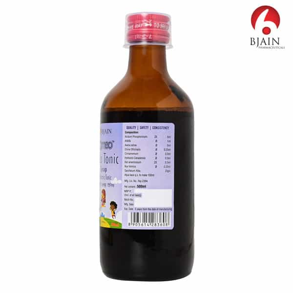 Bjain Omeo Alfa Tonic Syrup (Pediatric) | Supports Growth & General Weakness - 200Ml